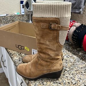 Ugg sky fall wedge boots